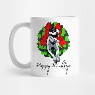 Happy Howlidays and Merry Pitmas Mug